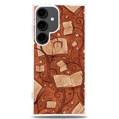 Retro Education Texture, Creative Education Background Samsung Galaxy S24 Plus 6 7 Inch Tpu Uv Case