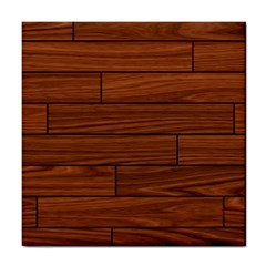 Seamless Wooden Planks Brown Wooden Background Tile Coaster by kyorashop23