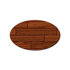 Seamless Wooden Planks Brown Wooden Background Sticker Oval (100 Pack) by kyorashop23