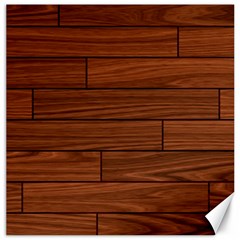 Seamless Wooden Planks Brown Wooden Background Canvas 16  X 16  by kyorashop23