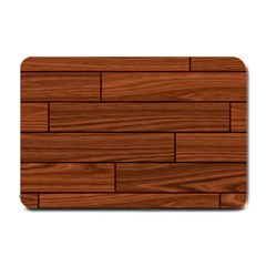 Seamless Wooden Planks Brown Wooden Background Small Doormat by kyorashop23