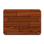 Seamless Wooden Planks Brown Wooden Background Small Doormat 24 x16  Door Mat