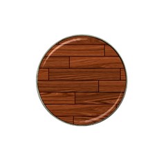 Seamless Wooden Planks Brown Wooden Background Hat Clip Ball Marker (4 Pack) by kyorashop23