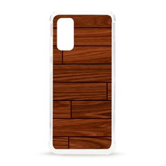 Seamless Wooden Planks Brown Wooden Background Samsung Galaxy S20 6 2 Inch Tpu Uv Case by kyorashop23