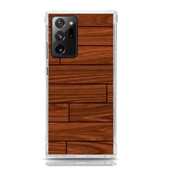 Seamless Wooden Planks Brown Wooden Background Samsung Galaxy Note 20 Ultra Tpu Uv Case by kyorashop23