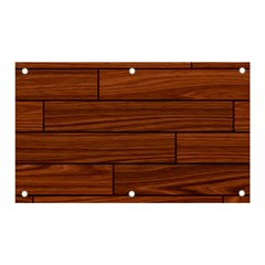 Seamless Wooden Planks Brown Wooden Background Banner And Sign 5  X 3  by kyorashop23