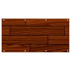 Seamless Wooden Planks Brown Wooden Background Banner And Sign 8  X 4  by kyorashop23