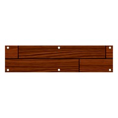 Seamless Wooden Planks Brown Wooden Background Banner And Sign 4  X 1  by kyorashop23