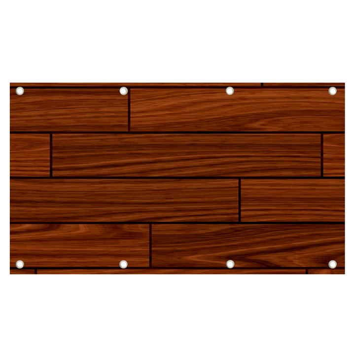 Seamless Wooden Planks Brown Wooden Background Banner and Sign 7  x 4 