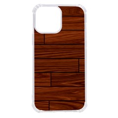 Seamless Wooden Planks Brown Wooden Background Iphone 13 Pro Max Tpu Uv Print Case by kyorashop23