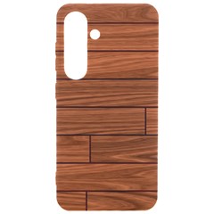 Seamless Wooden Planks Brown Wooden Background Samsung Galaxy S24 6 2 Inch Black Tpu Uv Case