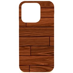 Seamless Wooden Planks Brown Wooden Background Iphone 15 Pro Black Uv Print Pc Hardshell Case