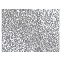 Silver Glitter Texture, Light Creative Background Premium Plush Fleece Blanket (extra Small) by kyorashop23