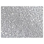 Silver Glitter Texture, Light Creative Background Premium Plush Fleece Blanket (Extra Small) 40 x30  Blanket Front