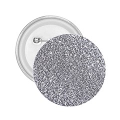 Silver Glitter Texture, Light Creative Background 2 25  Buttons by kyorashop23