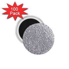 Silver Glitter Texture, Light Creative Background 1 75  Magnets (100 Pack)  by kyorashop23