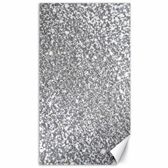 Silver Glitter Texture, Light Creative Background Canvas 40  X 72  by kyorashop23