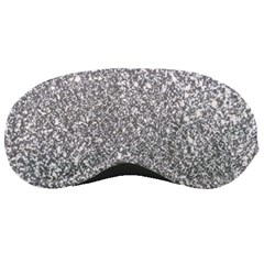 Silver Glitter Texture, Light Creative Background Sleep Mask by kyorashop23