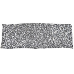 Silver Glitter Texture, Light Creative Background Body Pillow Case (dakimakura) by kyorashop23