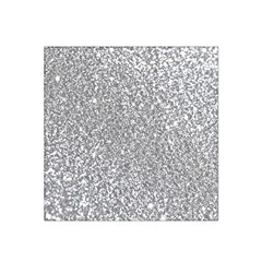 Silver Glitter Texture, Light Creative Background Satin Bandana Scarf 22  X 22  by kyorashop23