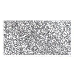 Silver Glitter Texture, Light Creative Background Satin Shawl 45  X 80  by kyorashop23