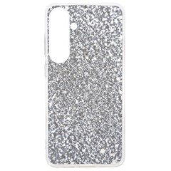 Silver Glitter Texture, Light Creative Background Samsung Galaxy S24 Ultra 6 9 Inch Tpu Uv Case by kyorashop23