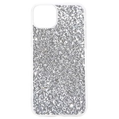 Silver Glitter Texture, Light Creative Background Iphone 15 Pro Tpu Uv Print Case