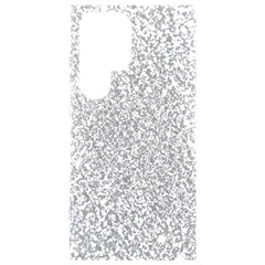 Silver Glitter Texture, Light Creative Background Samsung Galaxy S24 Ultra 6 9 Inch Black Tpu Uv Case by kyorashop23