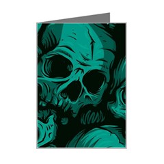 Skulls Mini Greeting Card