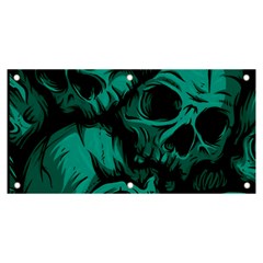 Skulls Banner and Sign 6  x 3 