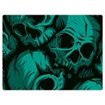 Skulls Premium Plush Fleece Blanket (Extra Small) 40 x30  Blanket Front