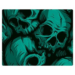 Skulls Premium Plush Fleece Blanket (medium) by kyorashop23