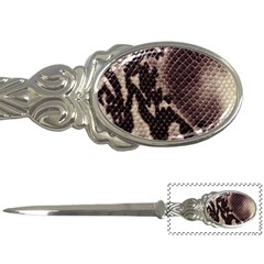 Snake Skin, Reptile Skin, Snake Skin Textures, Brown Snake Letter Opener by kyorashop23