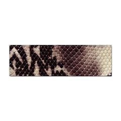 Snake Skin, Reptile Skin, Snake Skin Textures, Brown Snake Sticker Bumper (10 Pack) by kyorashop23