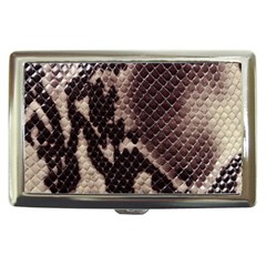 Snake Skin, Reptile Skin, Snake Skin Textures, Brown Snake Cigarette Money Case by kyorashop23