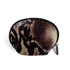 Snake Skin, Reptile Skin, Snake Skin Textures, Brown Snake Accessory Pouch (small) by kyorashop23