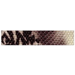 Snake Skin, Reptile Skin, Snake Skin Textures, Brown Snake Small Premium Plush Fleece Scarf