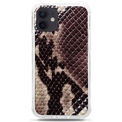 Snake Skin, Reptile Skin, Snake Skin Textures, Brown Snake Iphone 12 Mini Tpu Uv Print Case	 by kyorashop23