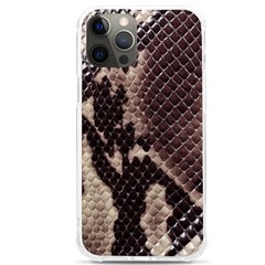 Snake Skin, Reptile Skin, Snake Skin Textures, Brown Snake Iphone 12 Pro Max Tpu Uv Print Case by kyorashop23