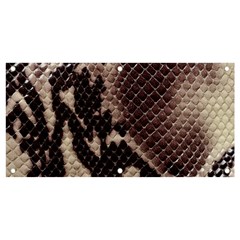 Snake Skin, Reptile Skin, Snake Skin Textures, Brown Snake Banner And Sign 4  X 2  by kyorashop23