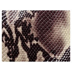 Snake Skin, Reptile Skin, Snake Skin Textures, Brown Snake Two Sides Premium Plush Fleece Blanket (baby Size) by kyorashop23