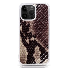 Snake Skin, Reptile Skin, Snake Skin Textures, Brown Snake Iphone 14 Pro Max Tpu Uv Print Case by kyorashop23