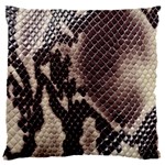 Snake Skin, Reptile Skin, Snake Skin Textures, Brown Snake 16  Baby Flannel Cushion Case (Two Sides) Front