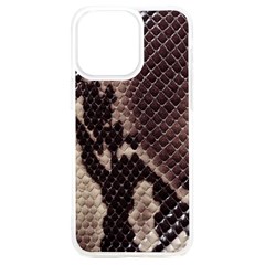 Snake Skin, Reptile Skin, Snake Skin Textures, Brown Snake Iphone 15 Plus Tpu Uv Print Case by kyorashop23