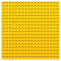 Yellow Lego Texture, Macro, Yellow Dots Background Lightweight Scarf  by kyorashop23