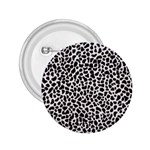 Zebra Skin, Vector Textures, White Black Background 2.25  Buttons Front