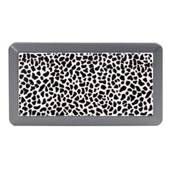 Zebra Skin, Vector Textures, White Black Background Memory Card Reader (Mini)