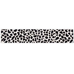 Zebra Skin, Vector Textures, White Black Background Large Premium Plush Fleece Scarf 