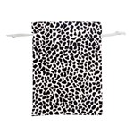 Zebra Skin, Vector Textures, White Black Background Lightweight Drawstring Pouch (L) Back