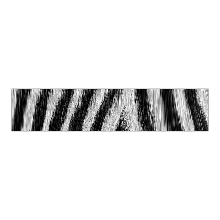 Zebra Texture, Zebra Wool, White Black Background Velvet Scrunchie